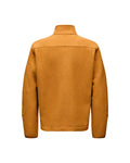 PAS NORMAL STUDIOS Off Race Boiled Wool Half Zip - Ochre
