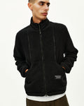 PAS NORMAL STUDIOS Off Race Pile Fleece Jacket - Black