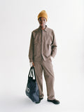 PAS NORMAL STUDIOS Off Race Tech Overshirt - Ash Brown