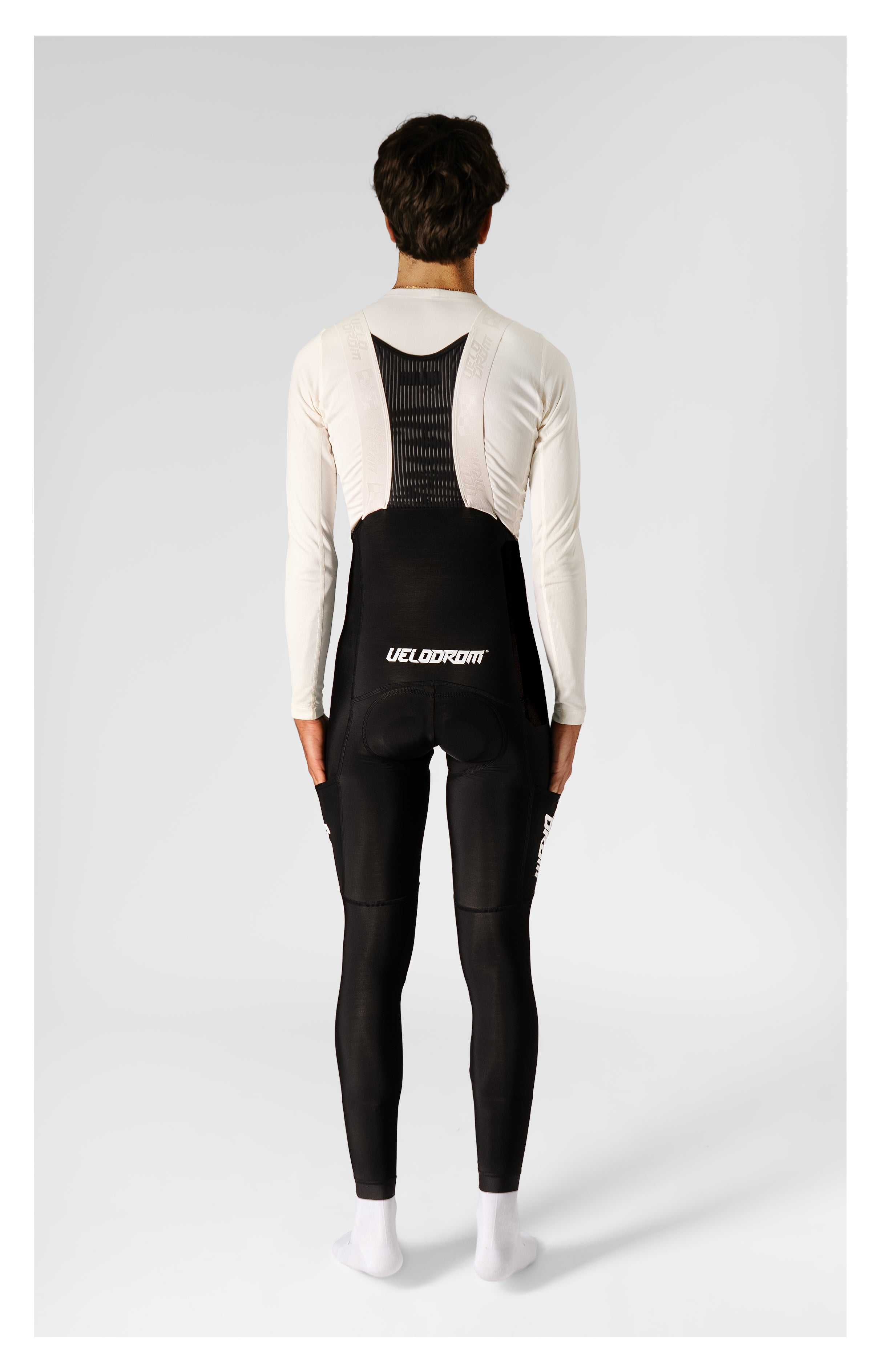 PAS NORMAL STUDIOS Control Fleece Bib Shorts - Dark Green