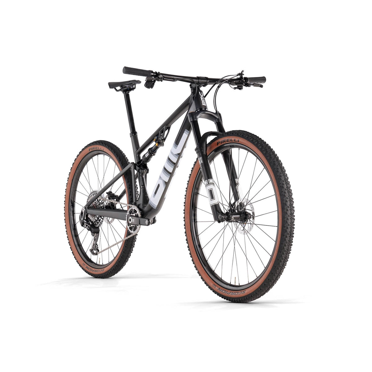 BMC Fourstroke 01 Team Sram XX SL Eagle 1x12 Öhlins Suspension PRELOVED - Carbon Black/White