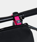 CAFÉ DU CYCLISTE Topologie Large Bottle Sacoche - Black Fuchsia
