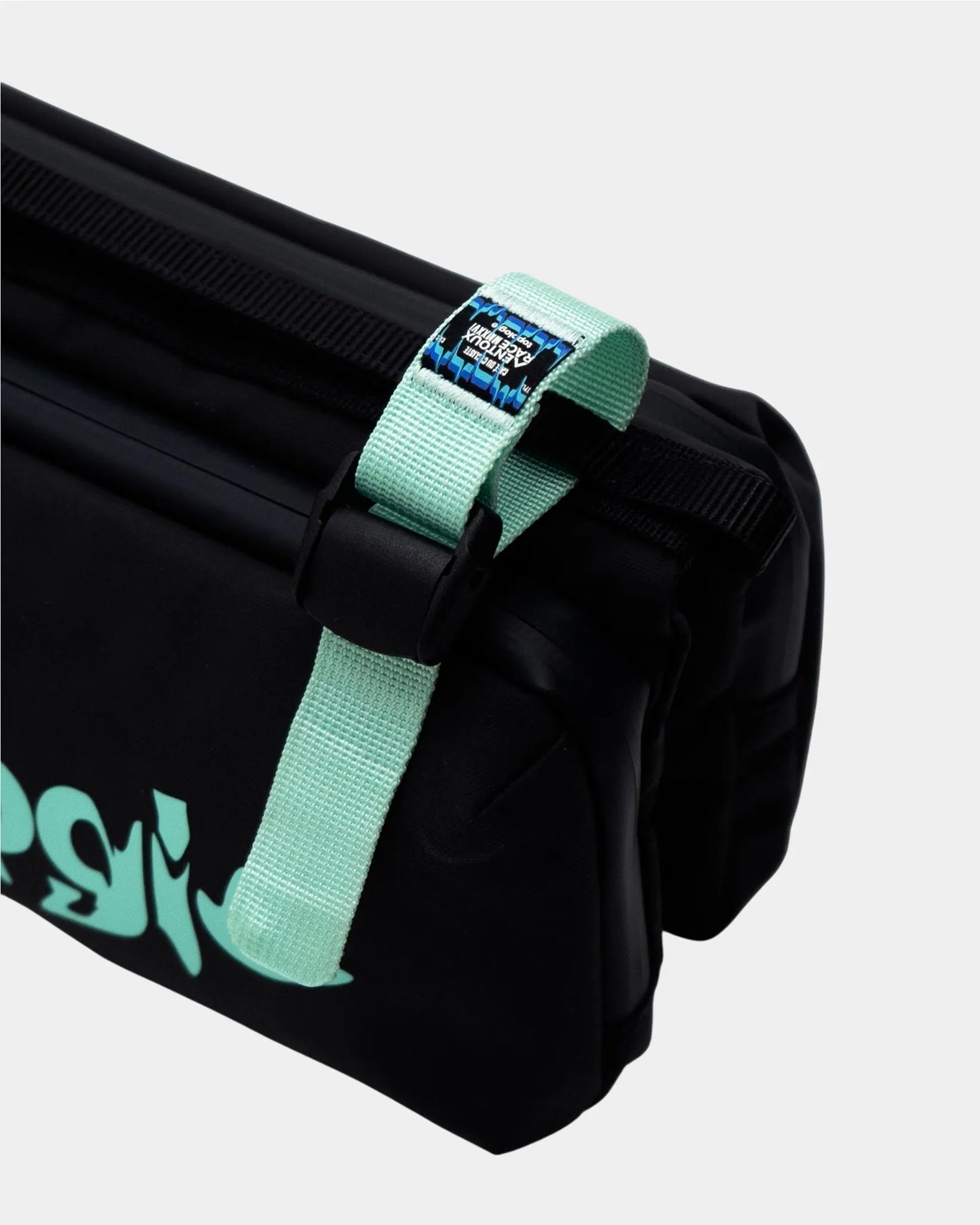 CAFÉ DU CYCLISTE Topologie Medium Bottle Sacoche - Black Mint
