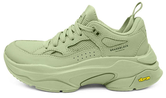 BRANDBLACK Saga 130 Casual Shoes - Lime-Casual Shoes-0840168637775
