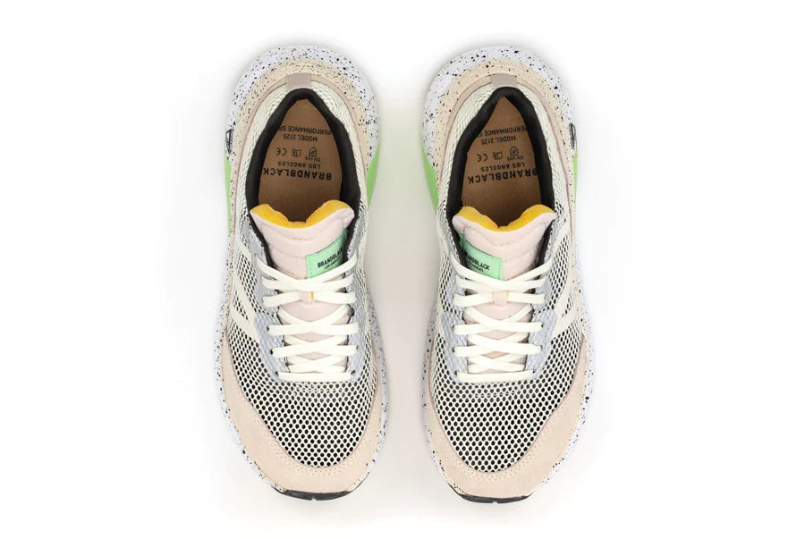 BRANDBLACK Specter Super Critical 2.0 Casual Shoes - White Lime-Casual Shoes-