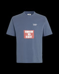 PAS NORMAL STUDIOS T.K.O. Off-Race T-Shirt - Light Indigo