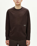 PAS NORMAL STUDIOS Off Race Cotton Tech Manga Larga Camiseta - Dark Purple