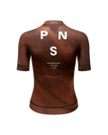 PAS NORMAL STUDIOS Damen Mechanism Trikot - AOP Light Brown