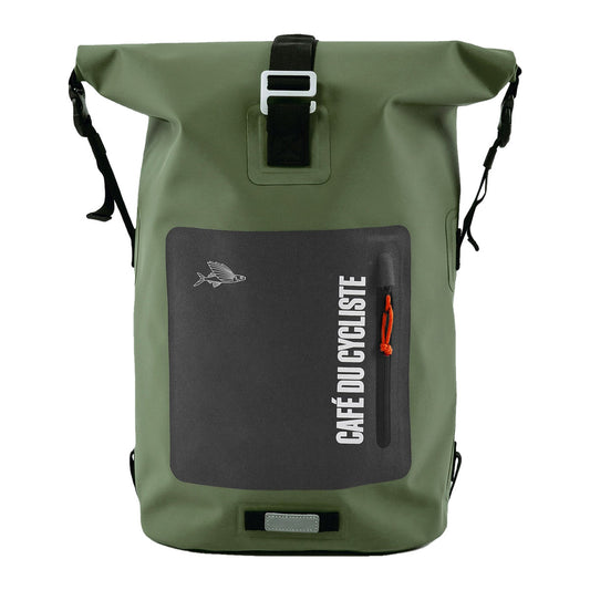 CAFE DU CYCLISTE Waterproof Backpack 25/30L - Khaki