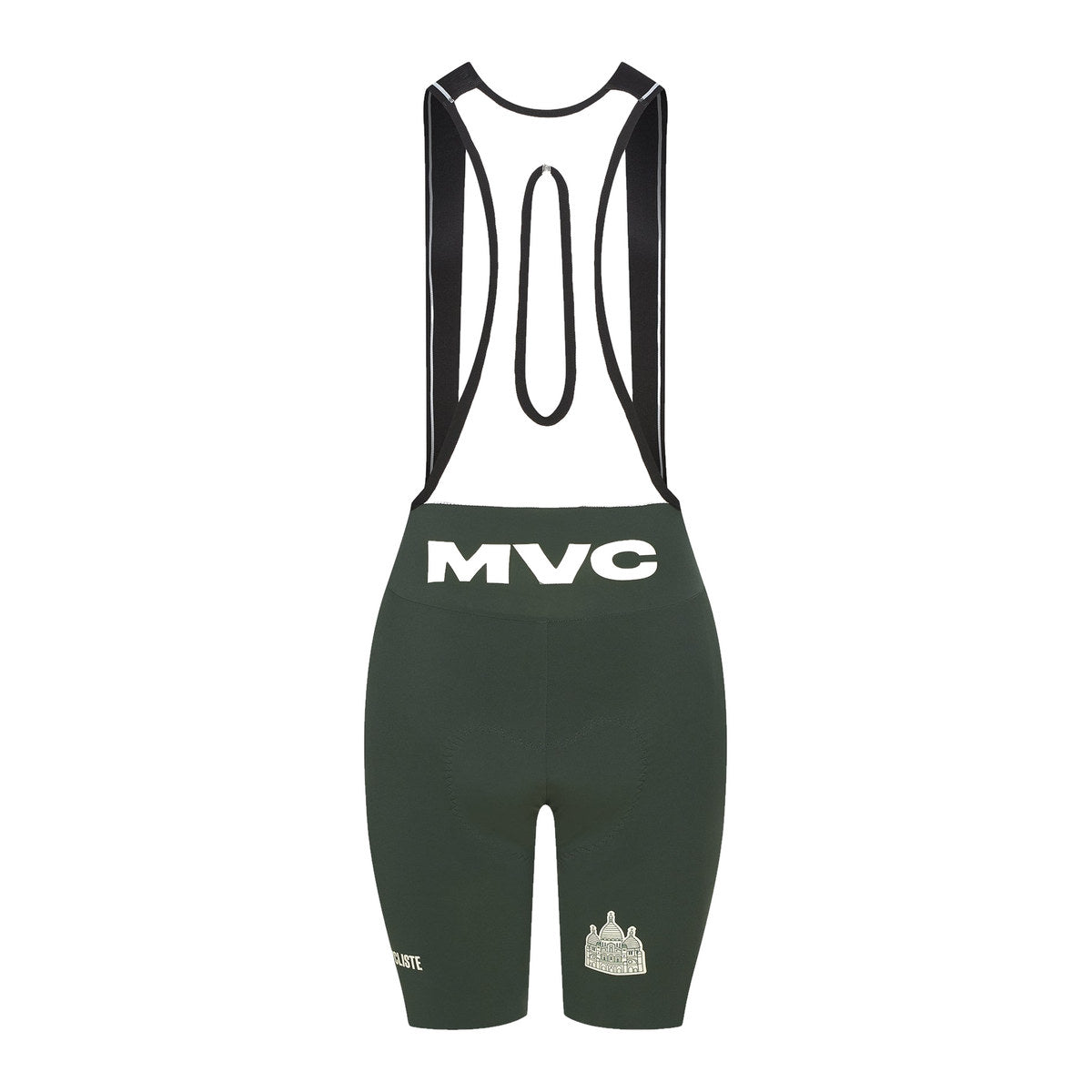 CAFÉ DU CYCLISTE Victoire MVC Women Bib Short - Dark Green
