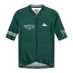 CAFÉ DU CYCLISTE Bergida MVC Jersey  - Dark Green