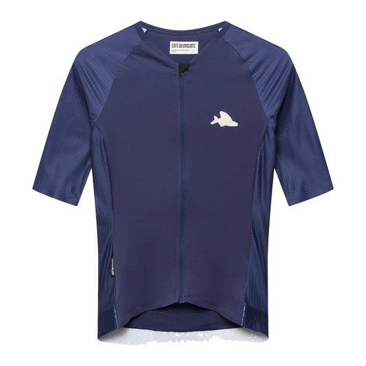 CAFE DU CYCLISTE Vinciane Super Light Jersey - Navy