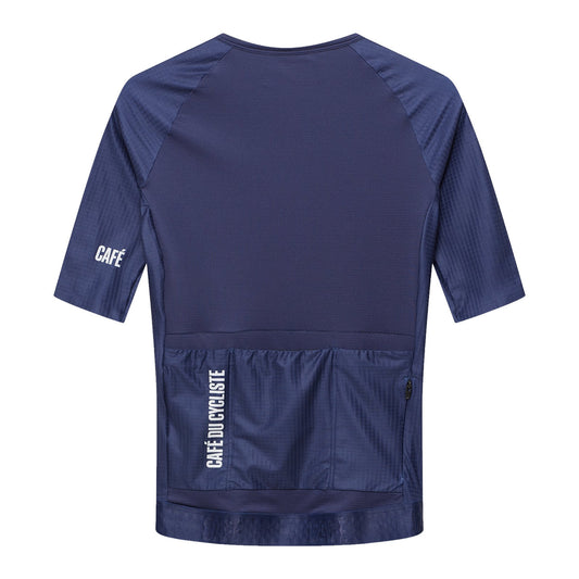 CAFE DU CYCLISTE Vinciane Super Light Women Jersey - Navy