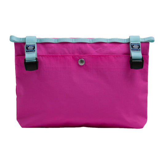 CAFÉ DU CYCLISTE Topologie Medium Musette - Fuchsia