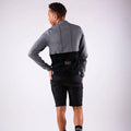 CAFE DU CYCLISTE Angele Long Sleeve Jersey - Grey Black-Long Sleeve Jerseys-63348102