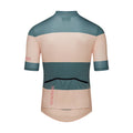 CAFE DU CYCLISTE Angeline Ultralight Cycling Jersey - Sand Scots Pine Stripe-Jerseys-
