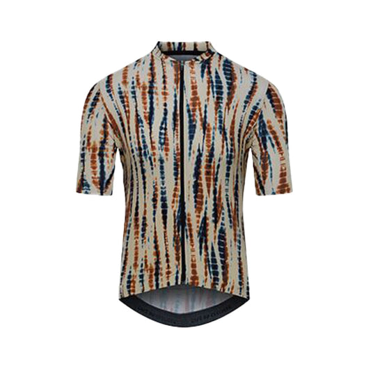 CAFE DU CYCLISTE Christine Cycling Jersey - Print Shibori-Jerseys-