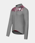 CAFE DU CYCLISTE Clemence Long Sleeve Jersey - Dark Grey-Long Sleeve Jerseys-