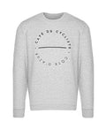 CAFE DU CYCLISTE Clementine Sweatshirt - Grey-Sweatshirts-