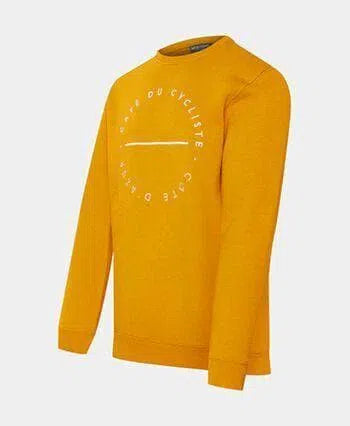 CAFE DU CYCLISTE Clementine Sweatshirt - Mustard-Sweatshirts-