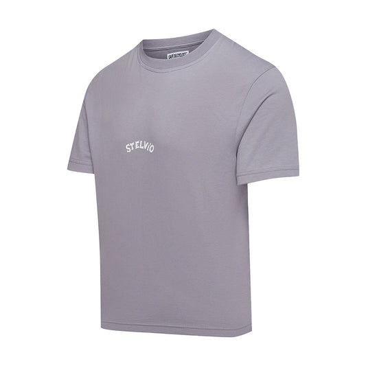 CAFE DU CYCLISTE Col Stelvio T-shirt - Storm Grey-Jerseys-