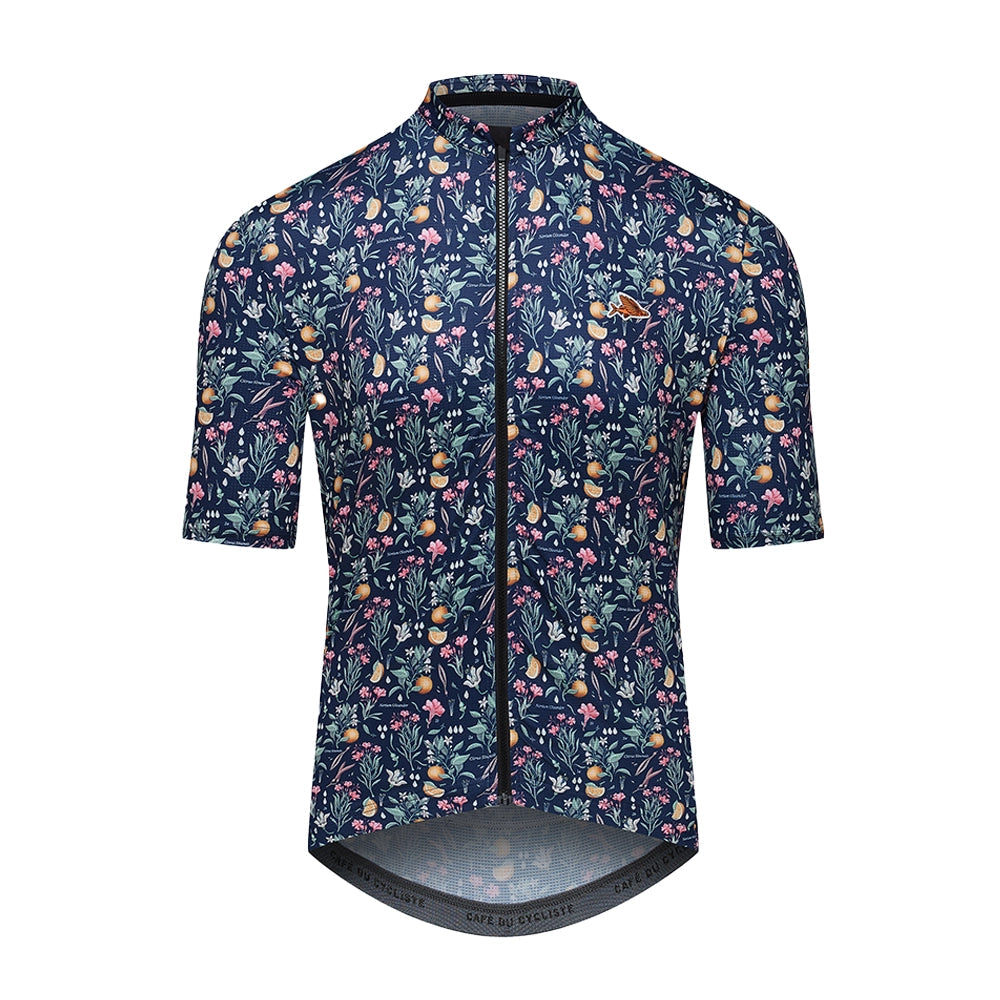 CAFE DU CYCLISTE Fleurette V2 Jersey - Orange Blossom-Jerseys-3700955400500