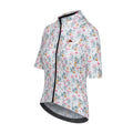 CAFE DU CYCLISTE Fleurette V2 Women's Jersey - Orange Blossom White-Women Jerseys-
