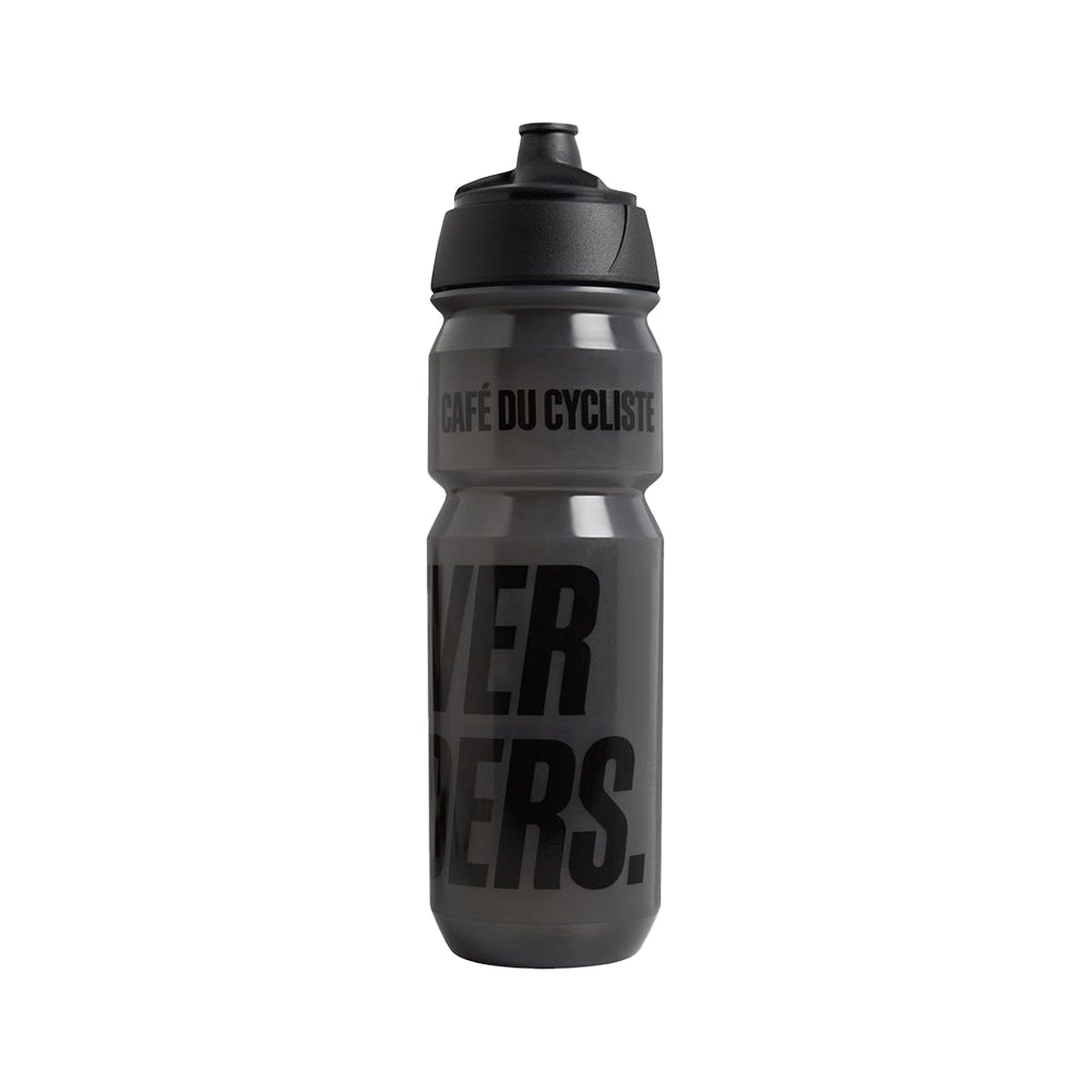CAFE DU CYCLISTE Forever Outsider Bidon Large - Black-Bidons-3700955398418