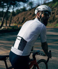 CAFE DU CYCLISTE Francine Jersey - White-Jerseys-