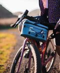 CAFE DU CYCLISTE Handlebar Bag - Blue-Handlebar Bags-3700955348970