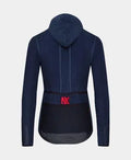 CAFE DU CYCLISTE Ingrid Long Sleeve Women Jersey - Navy-Women Long Sleeve Jerseys-