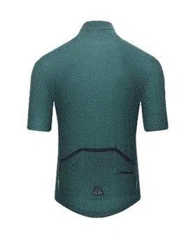 CAFE DU CYCLISTE Jersey Fleurette - Infinite Green-Jerseys-