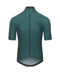 CAFE DU CYCLISTE Jersey Fleurette - Infinite Green-Jerseys-