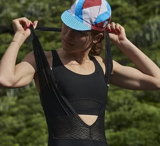 CAFE DU CYCLISTE Lisa Cycling Bra - Black-Baselayers-