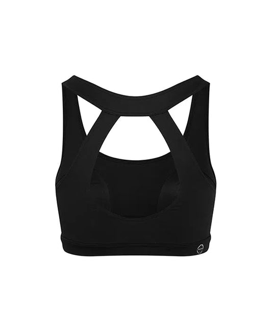 CAFE DU CYCLISTE Lisa Cycling Bra - Black-Baselayers-