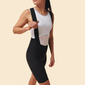 CAFE DU CYCLISTE Marinette V3 Women Bib Shorts - Black-Bib Shorts-