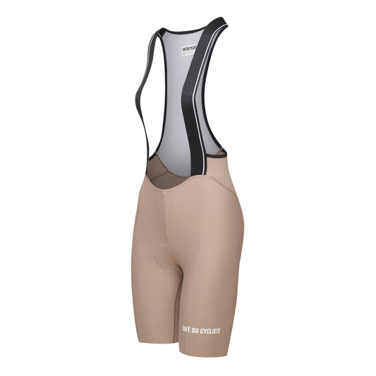 CAFE DU CYCLISTE Marinette V3 Women's Bib Shorts - Oyster Grey-Bib Shorts-