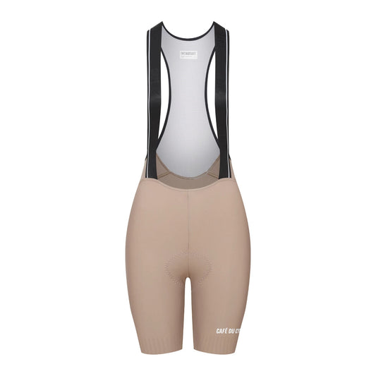 CAFE DU CYCLISTE Marinette V3 Women's Bib Shorts - Oyster Grey-Bib Shorts-3700955401354