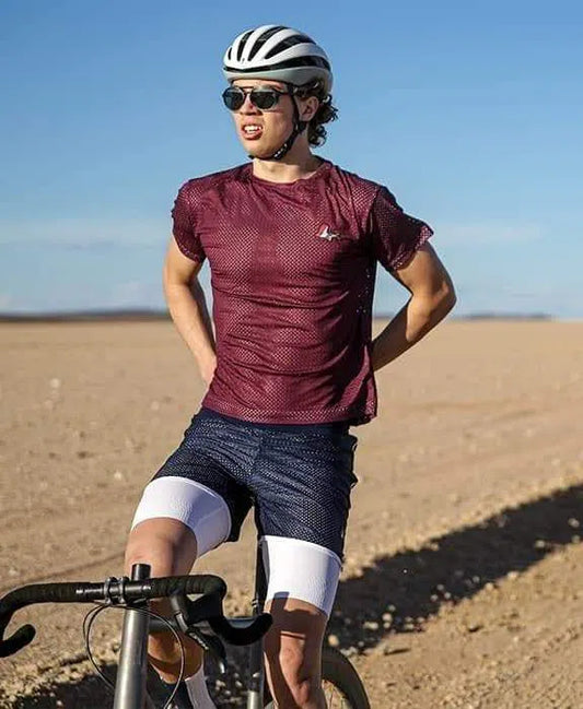 CAFE DU CYCLISTE Mickaela Short with Pad - Navy
