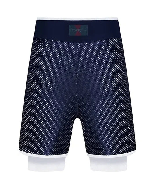 CAFE DU CYCLISTE Mickaela Short with Pad - Navy-Casual Shorts-