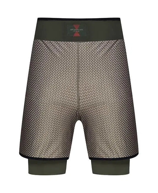CAFE DU CYCLISTE Mickaela Short with Pad - Olive