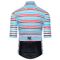 CAFE DU CYCLISTE Mona Jersey - Parasol Bleu Rouge-Jerseys-