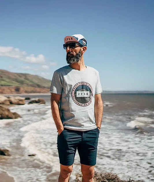 CAFE DU CYCLISTE Paulette Summer Shorts - Blueberry-Casual Shorts-