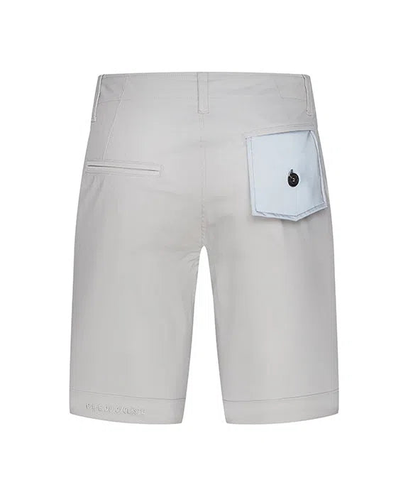 CAFE DU CYCLISTE Paulette Summer Shorts - Clear Grey-Casual Shorts-