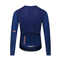 CAFE DU CYCLISTE Roxane LS Cycling Jersey - Navy-Long Sleeve Jerseys-