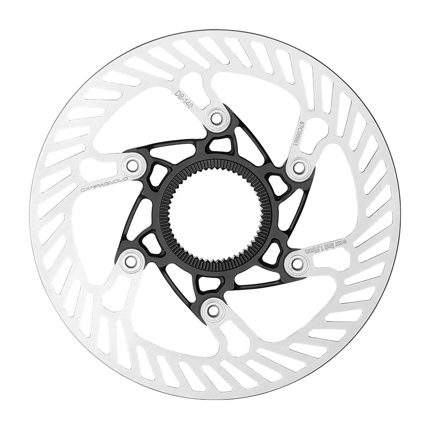 CAMPAGNOLO 03 Center Lock Disc Brake Rotor - Silver-Brake Rotors-
