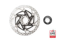 CARBON TI X Rotor Steelcarbon 3 Center Lock - Silver-Brake Rotors-