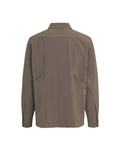PAS NORMAL STUDIOS Off Race Tech Overshirt - Ash Brown