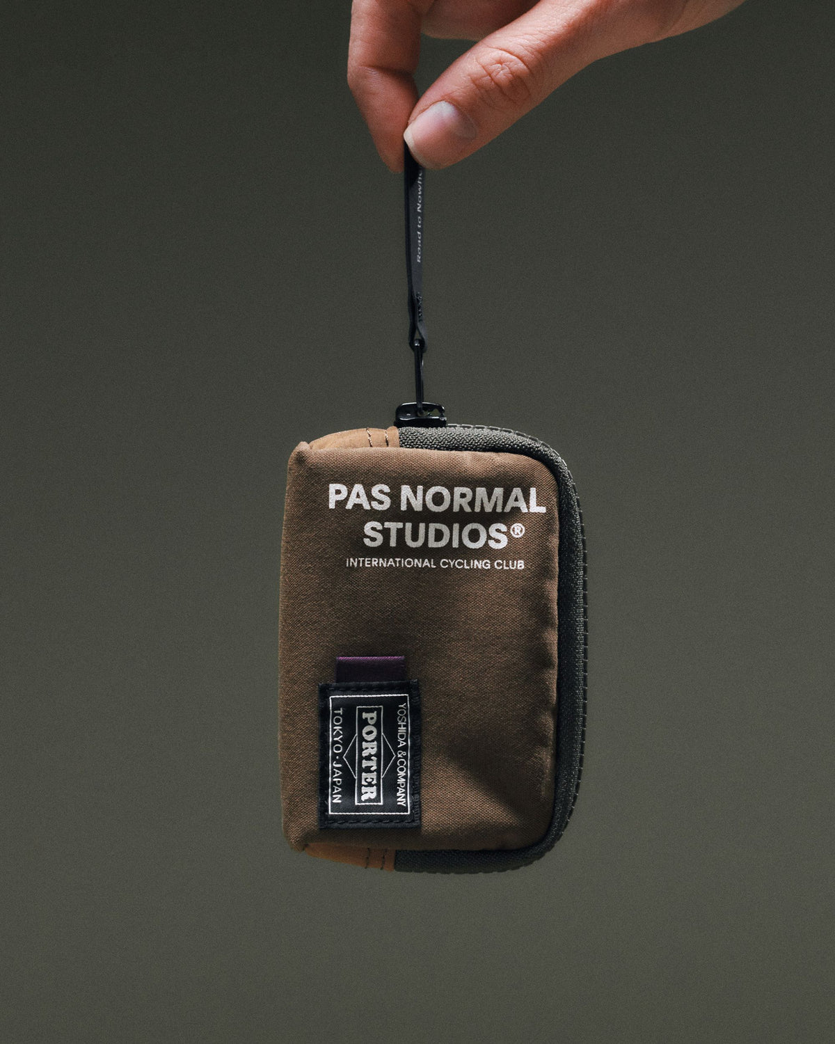 PAS NORMAL STUDIOS x Yoshida Porter Coin Case - Light Brown