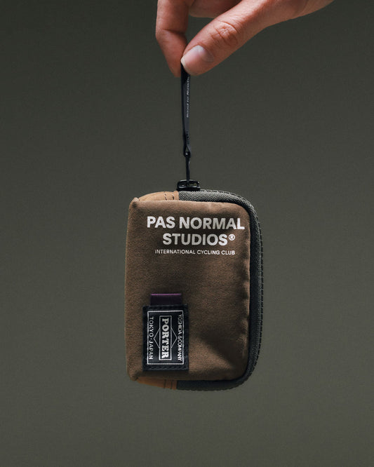 PAS NORMAL STUDIOS x Yoshida Porter Coin Case - Light Brown